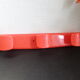 Porte manteau mural orange Syla 1970