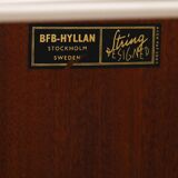 1960s Scandinavian Hylla wall shelf in mahogany