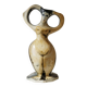 Vase sculptural biomorphique en céramique représentant une forme féminine, Europe, XXe siècle