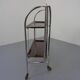 Vintage Optic Rosewood Pressalit Tea Cart, 1970s