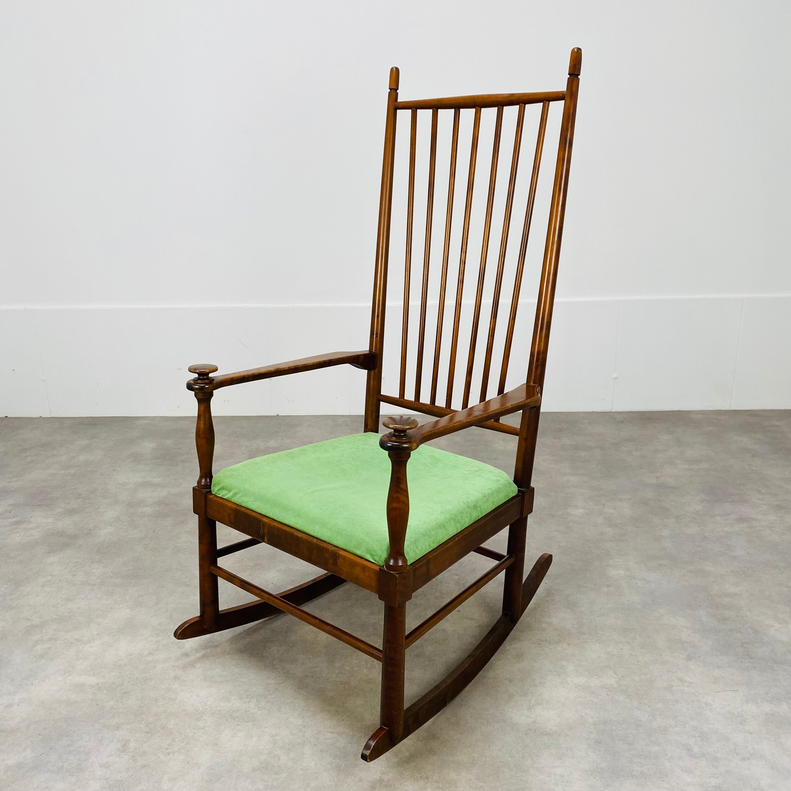 Rocking chair scandinave de Karl Axel Adolfsson pour Gemla 1960