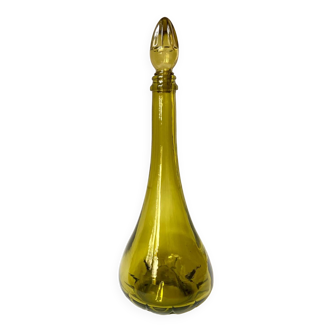 Carafe vintage verte