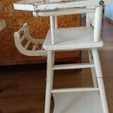 Old high chair child