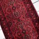 Tapis vintage afghan Ersari fait main en laine – 84 x 296 cm – Années 1970