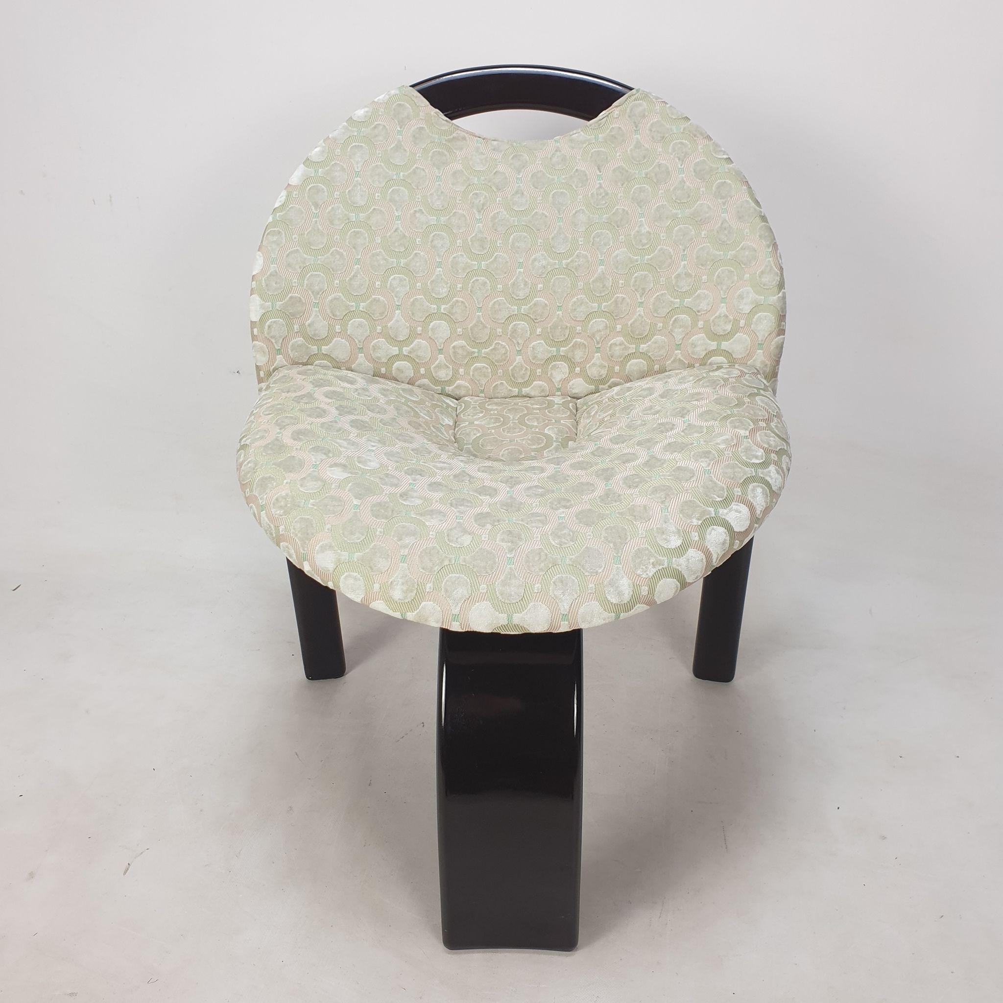 Ensemble de 4 chaises Giovanni Offredi Sail par Saporiti Italie 1973