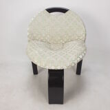 Set of 4 Giovanni Offredi Sail chairs by Saporiti Italy 1973