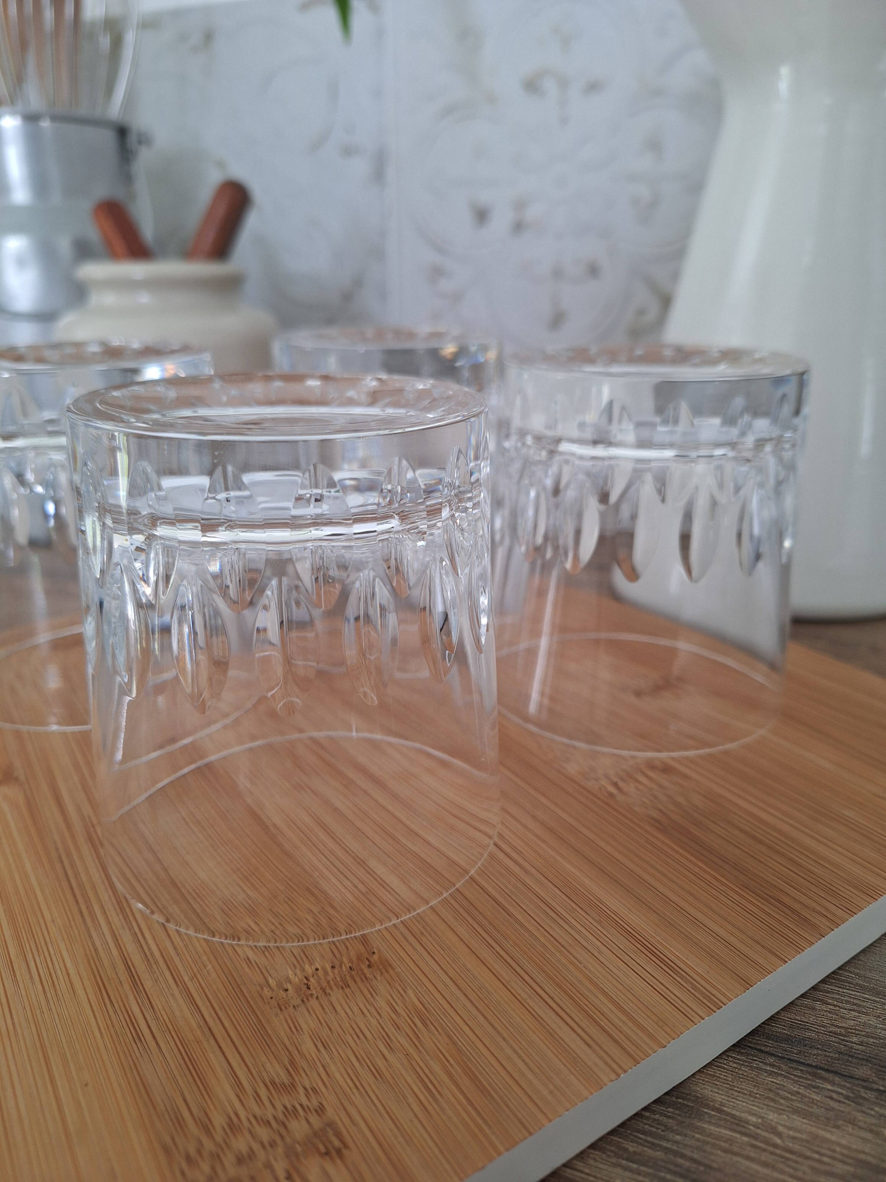 Verres à eau ou à whisky en cristal