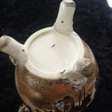 Satsuma tripod vase