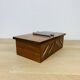 Art deco wooden worker, sewing box