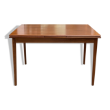 Table de salle à manger vintage des années 60 en teck extensible