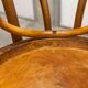 Pair of bistro chairs Fischel 1930 curved wood
