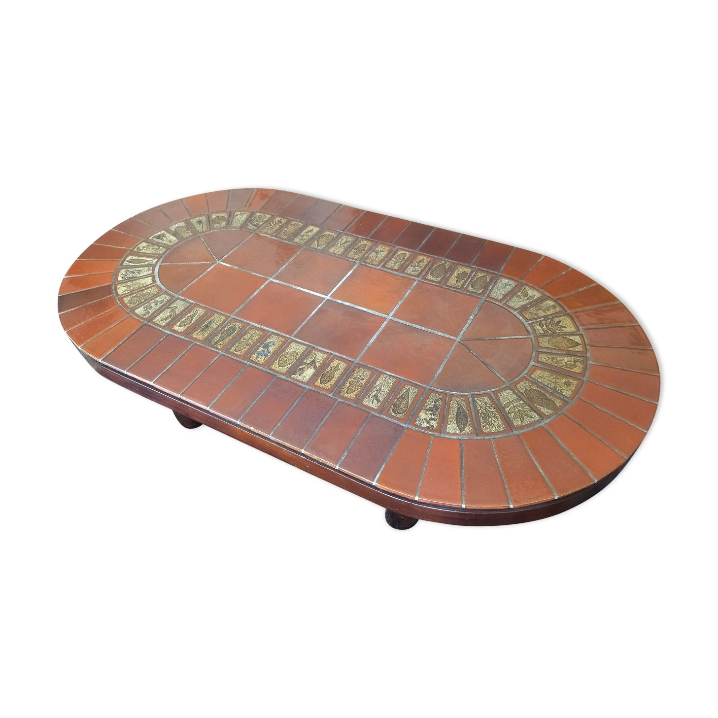 Table basse en céramique Roger Capron