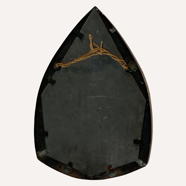 Miroir triangle hollandais art déco b30x44