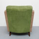 1950s chair in beige and green