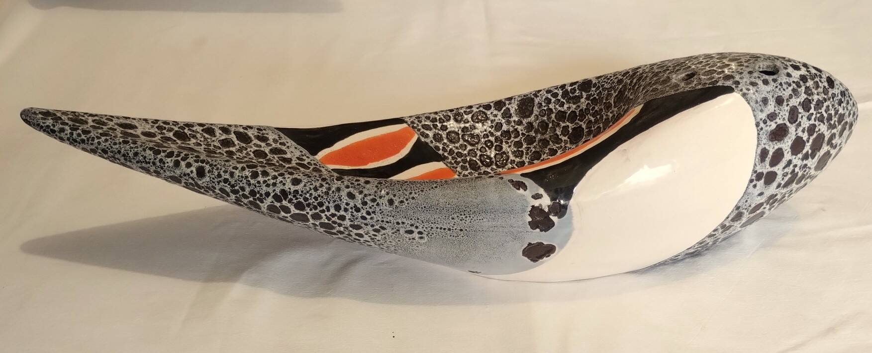 Rare grande coupe Vallauris "Le Vaucour"