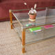 1970s double-top coffee table