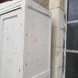 Armoire parisienne patine ancienne "lys"