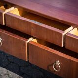 Mahogany commode attributed to Ernst Kühn, Denmark, 1930s