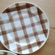 6 assiettes à dessert Moulin des Loups vintage  Ecossais