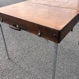 Picnic suitcase table