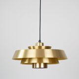 Danish vintage pendant lamp Nova by Jo Hammerborg, Fog og Morup, 1963