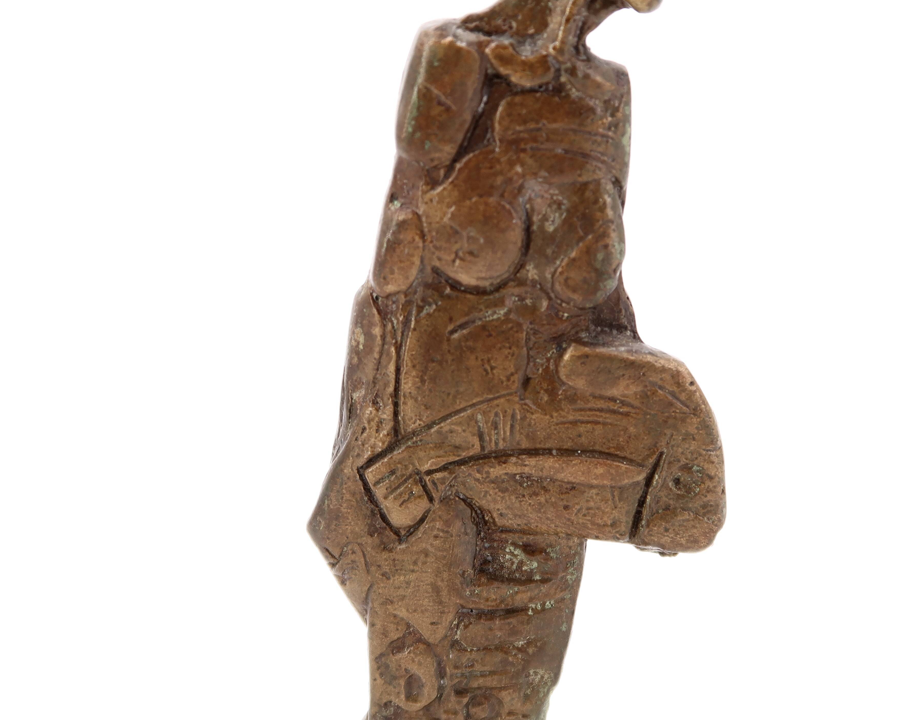 Bronze sculpture by Jivko Sedlarski, 1970s