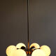 Silver Sputnik chandelier by Jaroslav Bejvl for Kamenický Šenov, 1970s