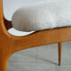 Chaise scandinave restaurée années 60