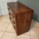 Commode art deco en noyer et ronce de noyer