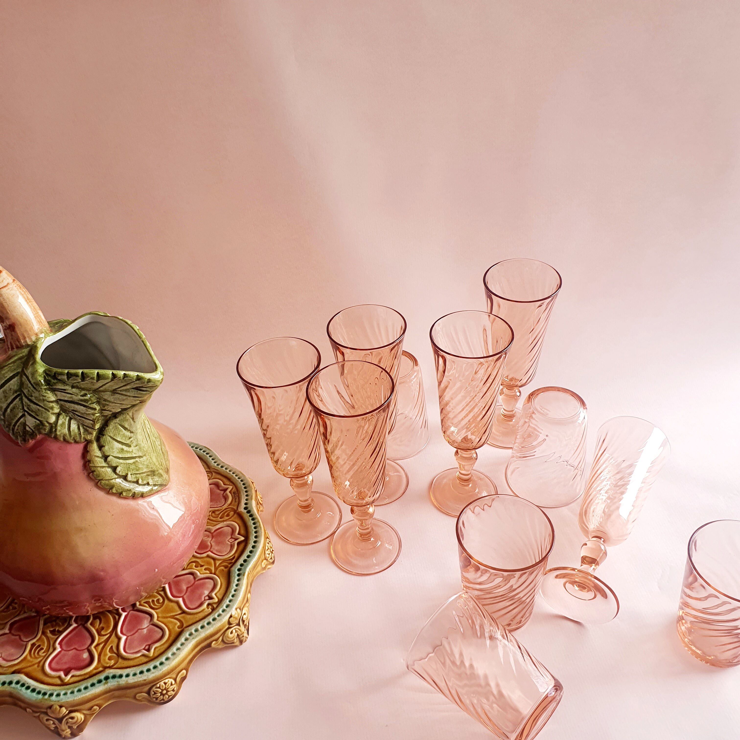 Large pitcher XL Italian slurry Bassano