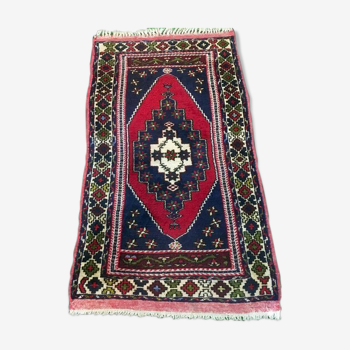 Rug Dagestan, 78 x 135 cm, Caucasus of time 1960