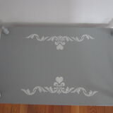 Grey landscape Napoleon III style restyled shabby chic