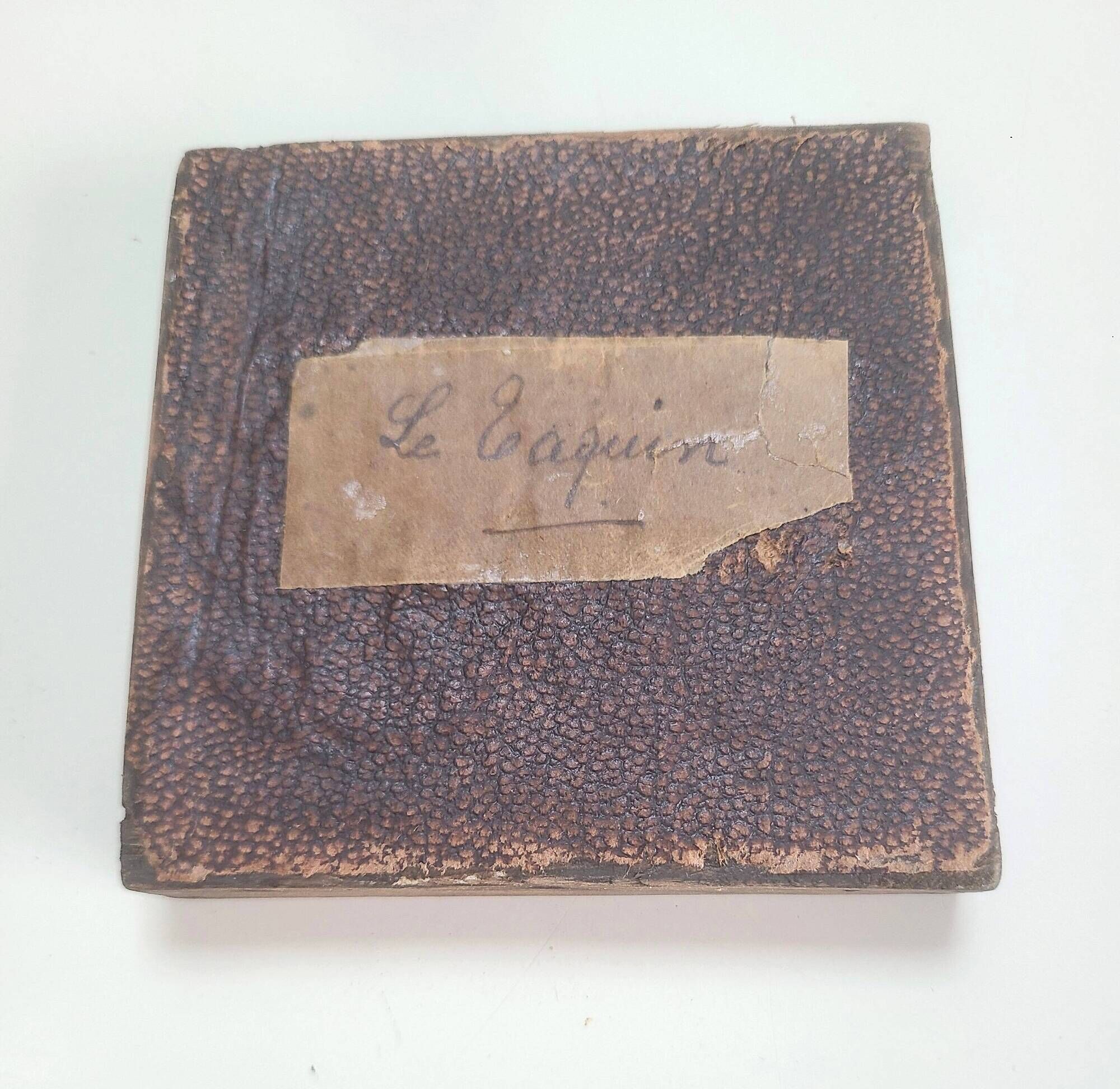 Antique wooden sliding puzzle - Popular art from the late 19th century - Complete