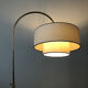 Adjustable tripod floor lamp, 1950 - 1960