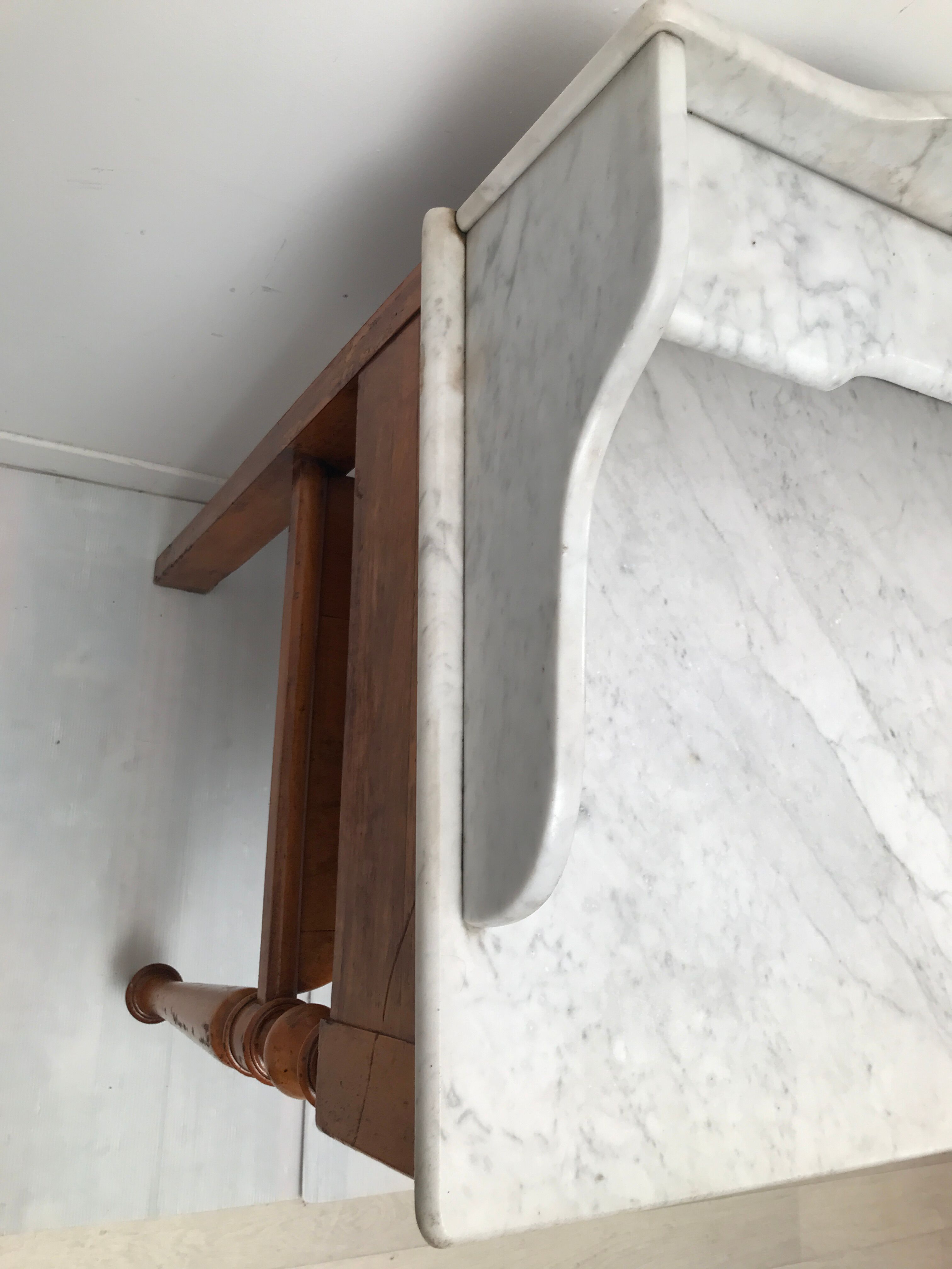 Dressing table marble style Henri II 1900s