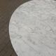 Original round Knoll Tulip dining table (120cm) Arabescato matte LIKE NEW!!