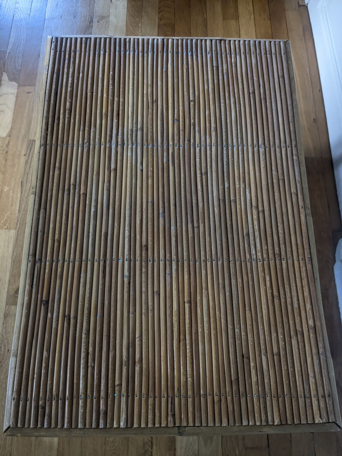 Rattan coffee table