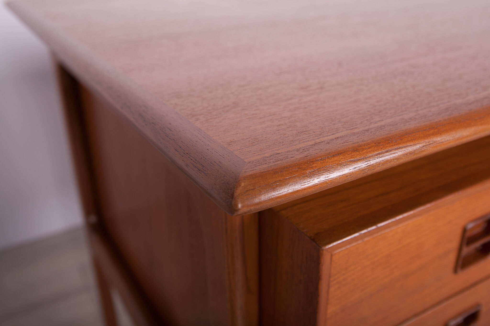 Mid-century danish teak desk by Arne Vodder for Sibast, 1960s