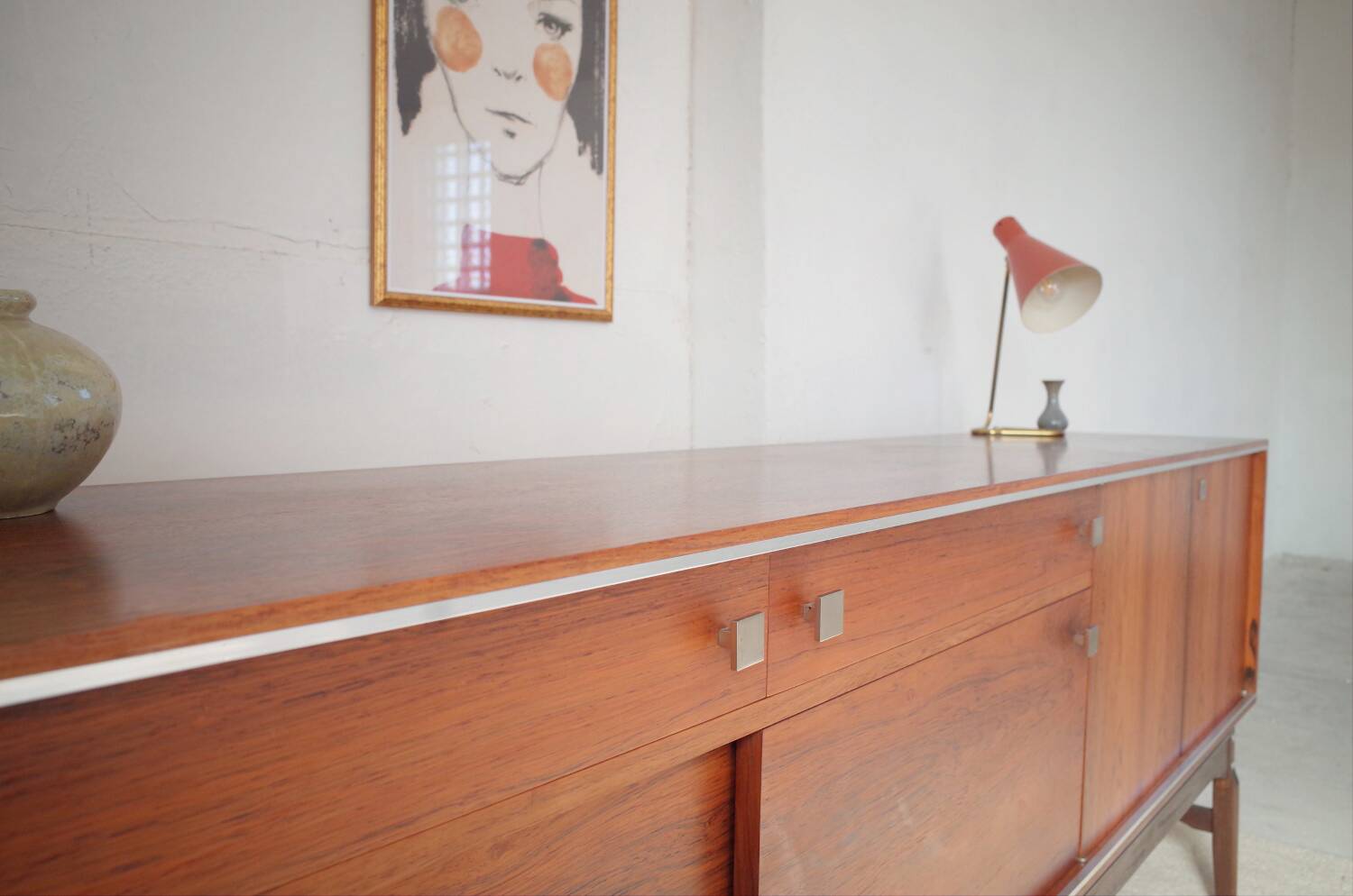 Large Vintage rosewood sideboard, 1960s