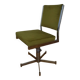 Chaise chrome pivotante