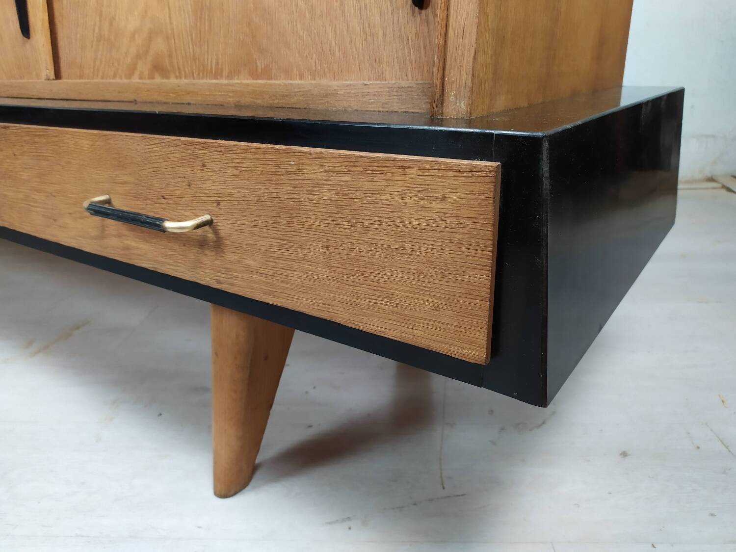 Vintage oak enfilade