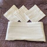 Flat sheet + 3 mixed pillowcases