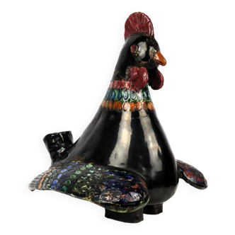 Vase céramique zoomorphe dans le gout de Guidette Carbonell