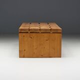 Slate Bench by Charlotte Perriand for Les Arcs, France, 1980s