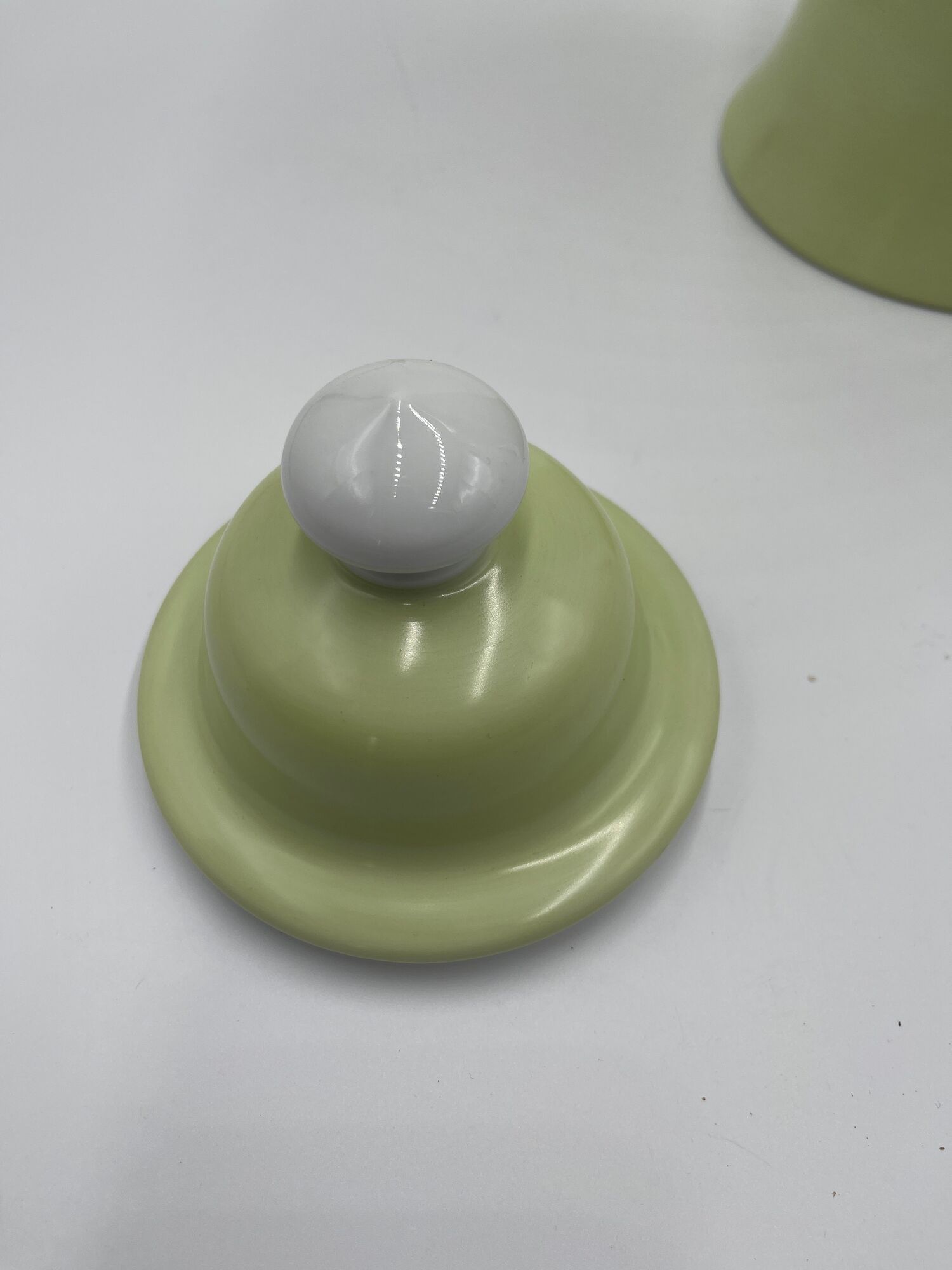 Big vase or pot couvert porcelaine limoges of the 90s