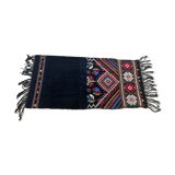 Old anatolian rug for sofa