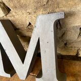 Letter metal - m
