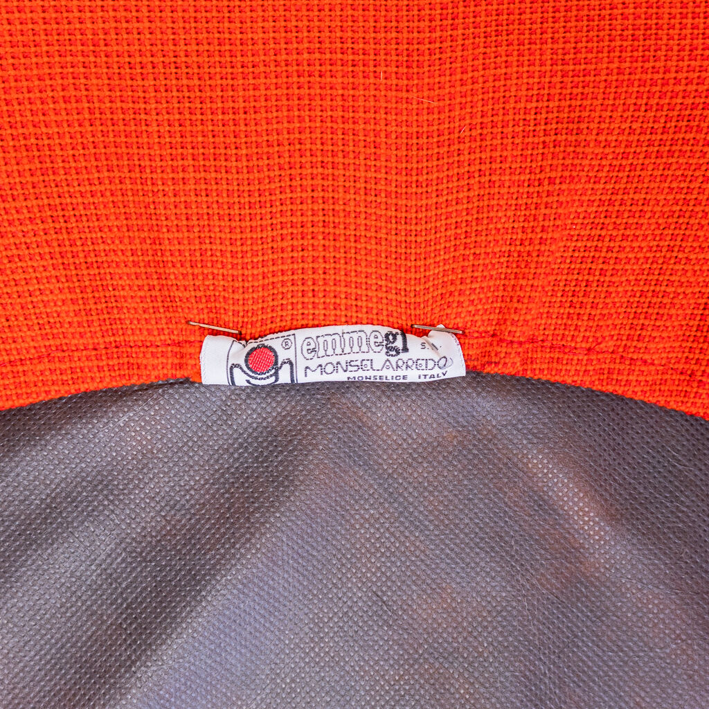Set 2 armchairs Emmegi Lanetta orange