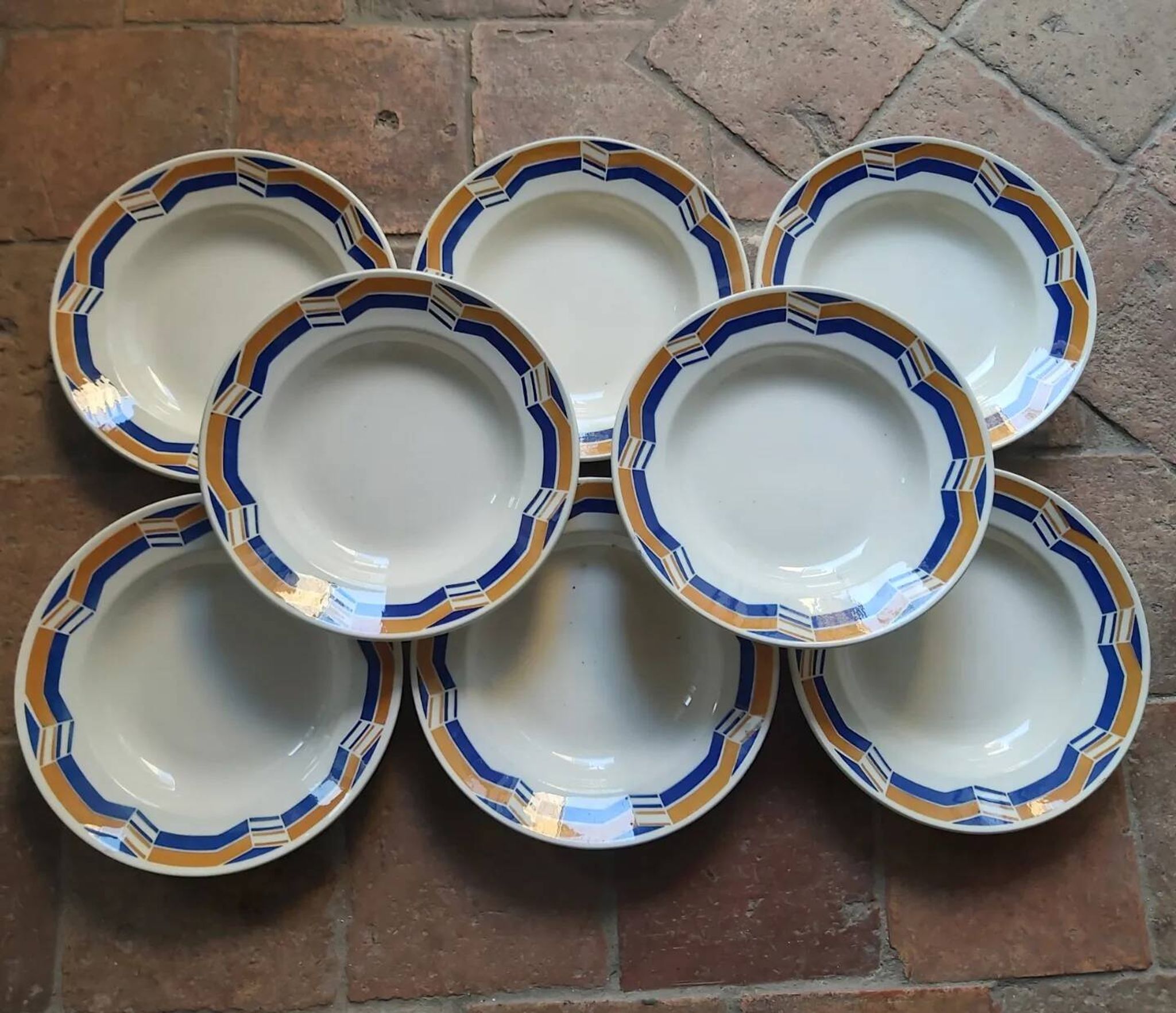 Assiettes creuses Badonviller