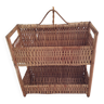 Wicker shelf